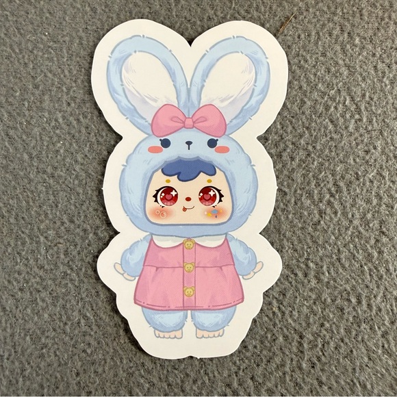Confirmed - Authentic Samuel 400% Cute And Soft Rabbit - Blue Rabbit - Picture 5 of 8